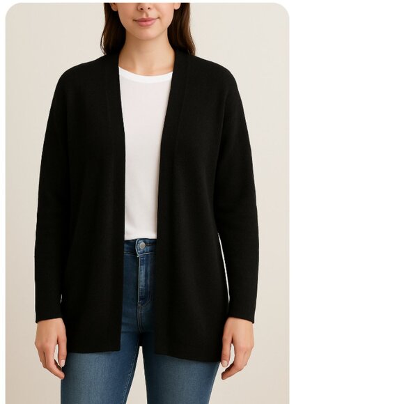 Eileen Fisher Cardigan Black Size XL - Picture 1 of 6